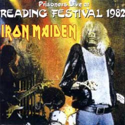 Front cover of Iron Maiden - Prisoners Live At Reading Festival