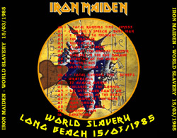Back cover of Iron Maiden - World Slavery