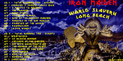 Front cover of Iron Maiden - World Slavery