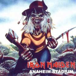Front cover of Iron Maiden - Anaheim Stadium